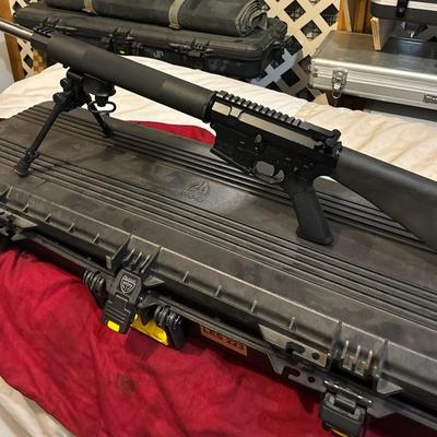.223 les baer with Case and 3 Magazines