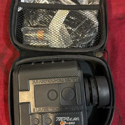 G7 BR2 Laser Ballistic Rangefinder with Case, Original Box, and Manual