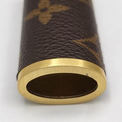 LV Leather Wrapped Lighter Case