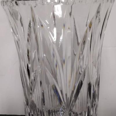 Crystal Vase and Candlesticks