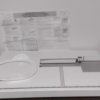 Brother Wide Table and Free Motion Grip