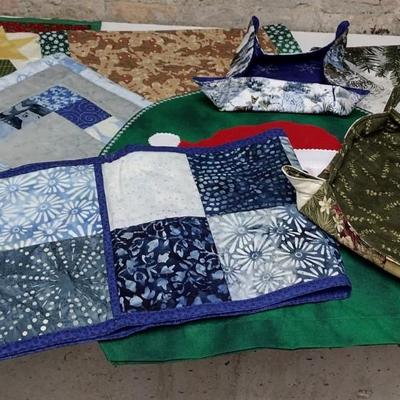 Lot of Quilted Items