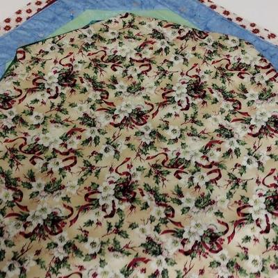 4 Octagon quilted Table mats