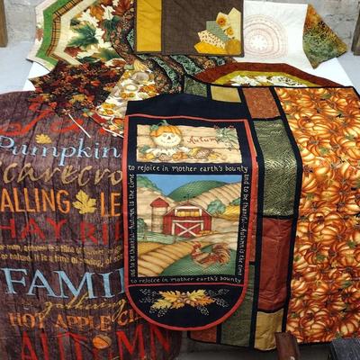 Thanksgiving Quilted items