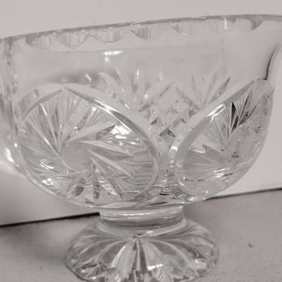 Crystal and sterling lot