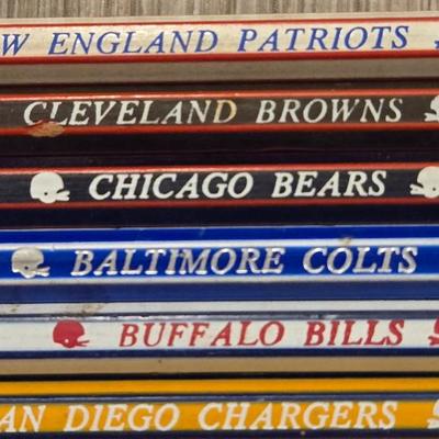 Vintage Football Theme Pencils