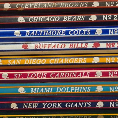 Vintage Football Theme Pencils