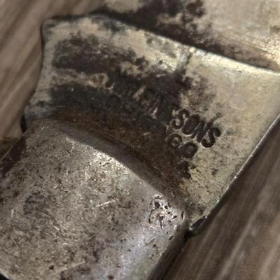 Vintage M Klein & Sons Hawkbill Utility Pruning 4” Pocket Knife made in USA
