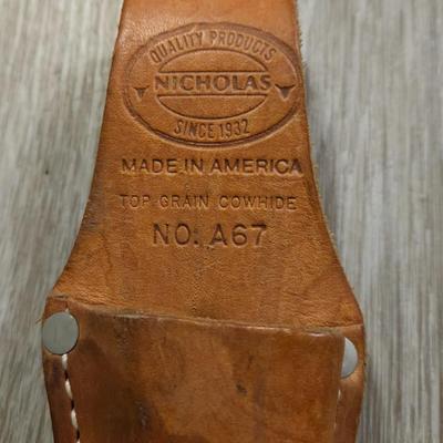 Nicholas Leather Knife Sheath for the Belt