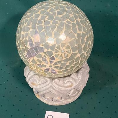Mosaic Sphere and Stand
