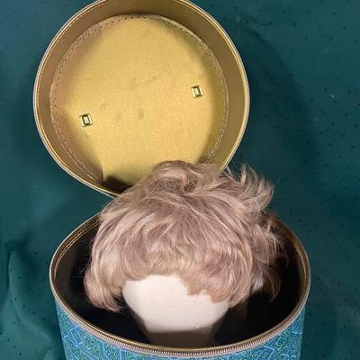 Vintage Wig and Case