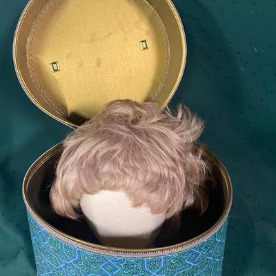 Vintage Wig and Case