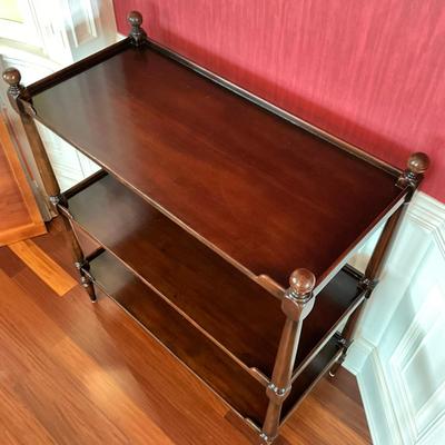 704 Herman Accents Mahogany Etagere