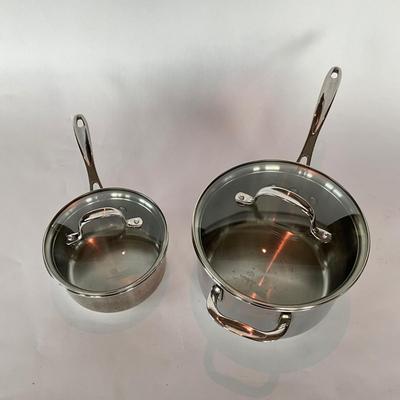 790 New Calphalon Sauce Pans with Lids
