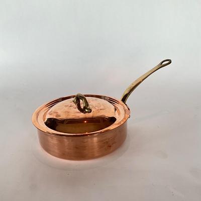 792 New Williams Sonoma Copper Pan with Lid