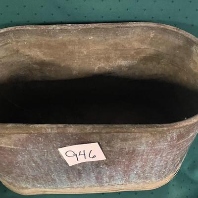 Vintage Copper Boiler Wash Tub