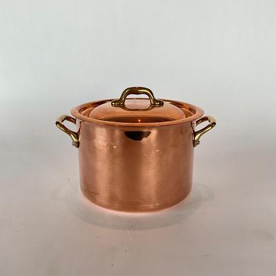 793 New Williams Sonoma Copper Stock Pot