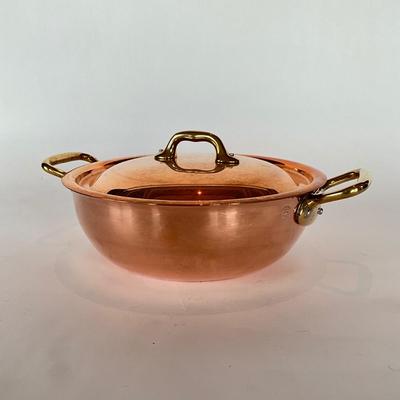 794 New Double Handled Williams Sonoma Copper Pot