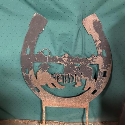 Cowboy Camp Yard Decor
