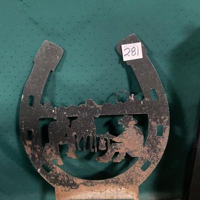 Cowboy Camp Yard Decor