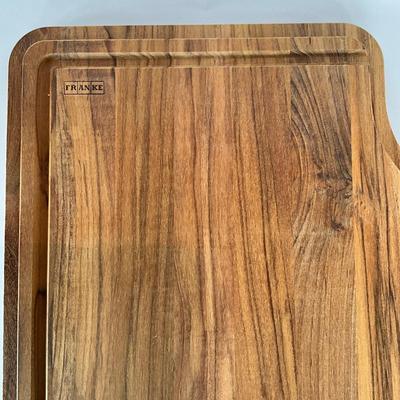 804 Set of 4 New Wusthof Knives and Cutting Board by Franke