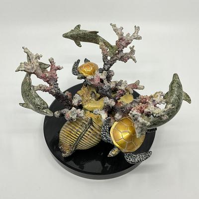 725 SPI Sealife Glass Bowl