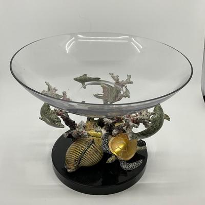 725 SPI Sealife Glass Bowl