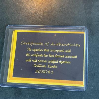 Princess Diana Signed Autograph Trading Card