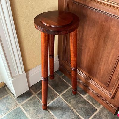 761 Wooden Salad Bowl On Stand