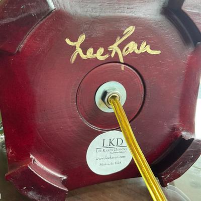 763 Singed Lee Karen Design Lamp