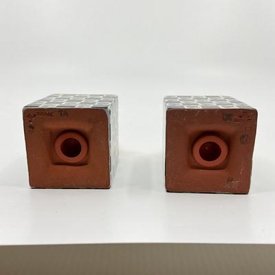 767 Mackenzie Childs Salt & Pepper Shakers