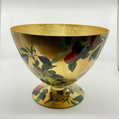 769 Scott Potter Decoupage Bowl
