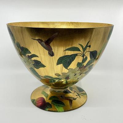 769 Scott Potter Decoupage Bowl