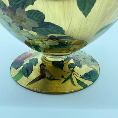 769 Scott Potter Decoupage Bowl