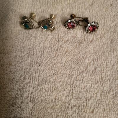 STERLING SILVER RINGS, EARRINGS AND BRACELET