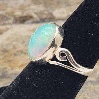 Trio Sterling & Stone Rings 9.5gr