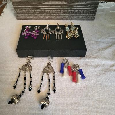CLIP ON AND SCREW BACK EARRINGS