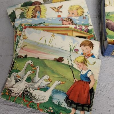 Antique Book Puzzle in Tin