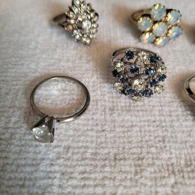 SILVER TONE RINGS