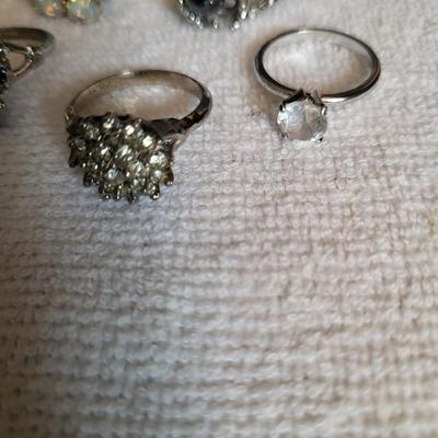 SILVER TONE RINGS