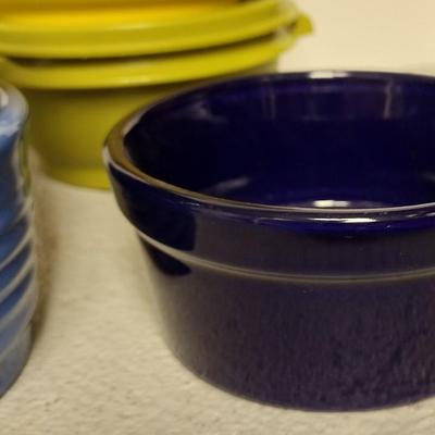 Tupperware and Ramekins