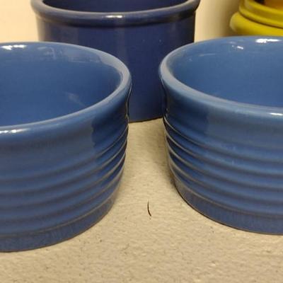 Tupperware and Ramekins