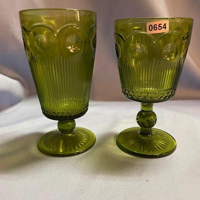 Bartlett Collins stemmed water goblet