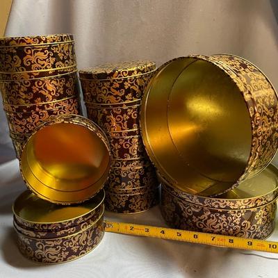 Tins perfect for holiday gifts!