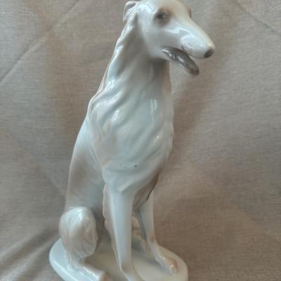 Afghan hound figurine