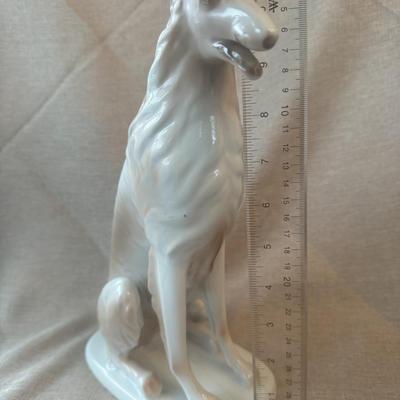 Afghan hound figurine