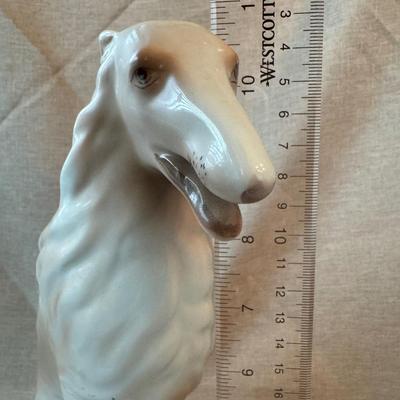 Afghan hound figurine