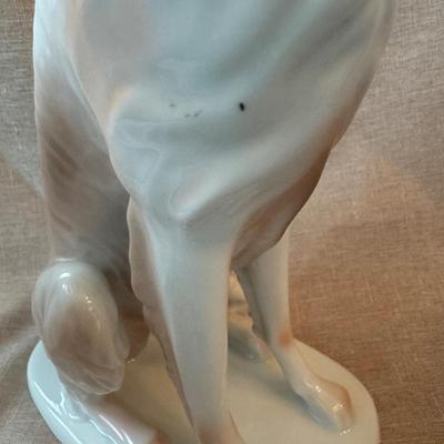 Afghan hound figurine