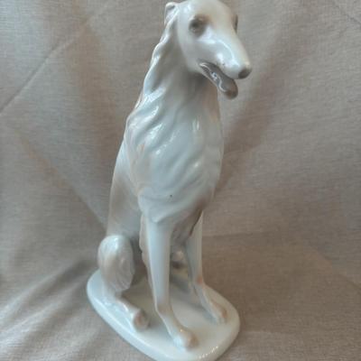 Afghan hound figurine