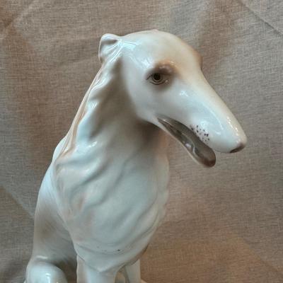 Afghan hound figurine